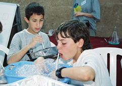 children in the Science Festival